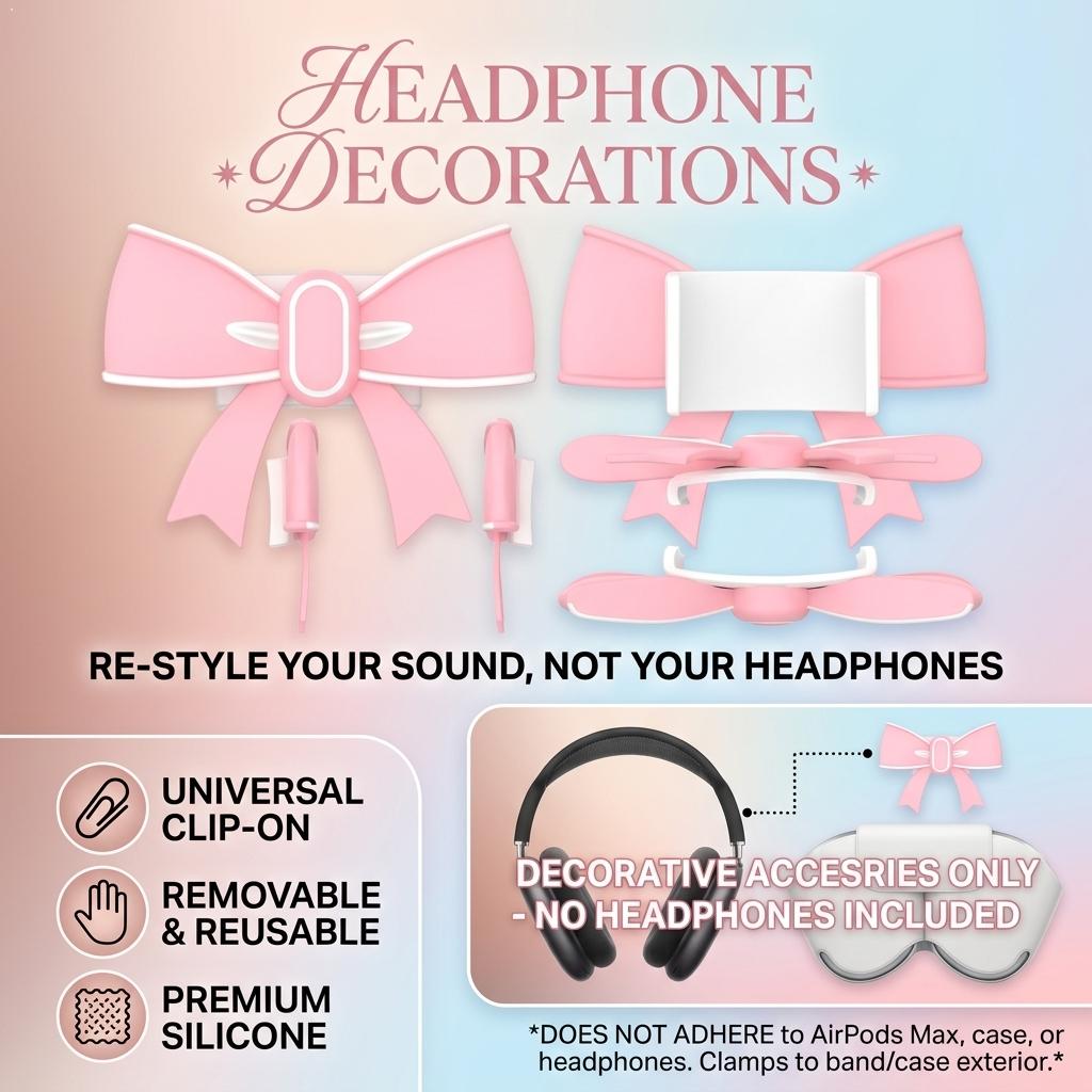 Beats Headphone Studio Pro - Pour Beats Studio Pro, clip décoratif