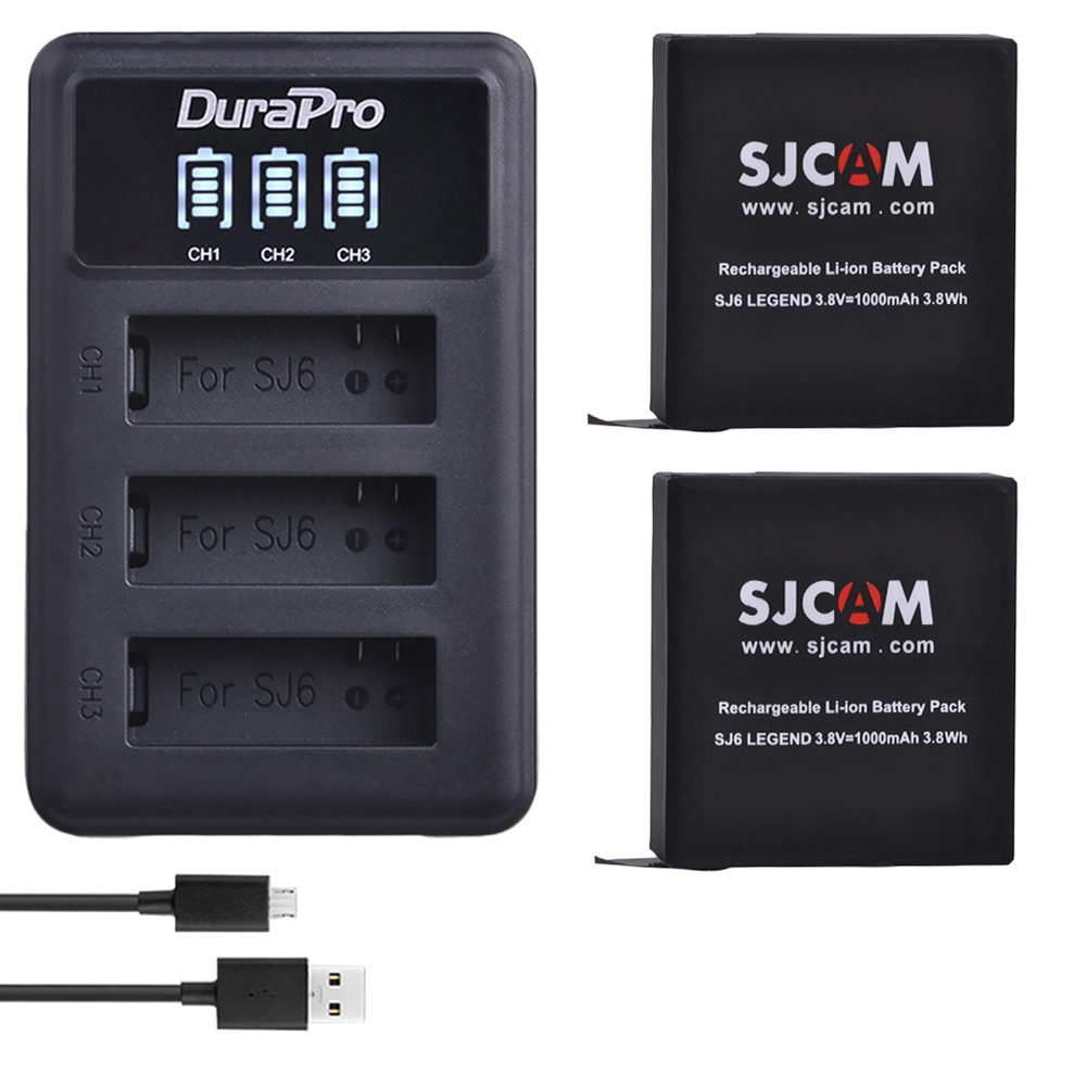 Shure Mic Mv7 - DuraPro 2PC 1000mAh batterie d'origine pour