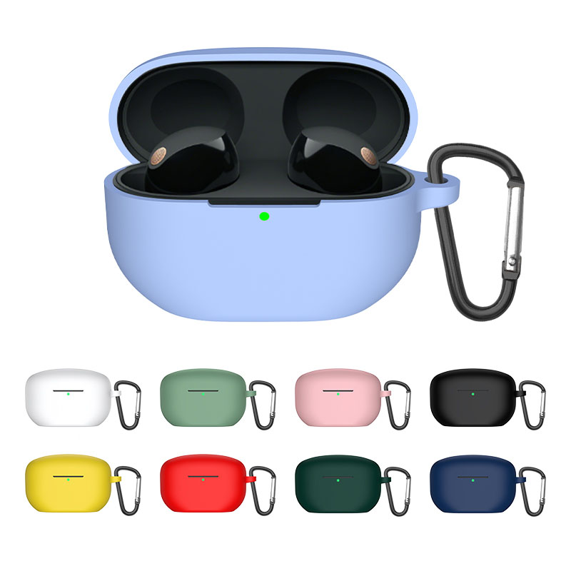 Sony Headphone Wf-1000Xm5 - Étui en Silicone de couleur unie