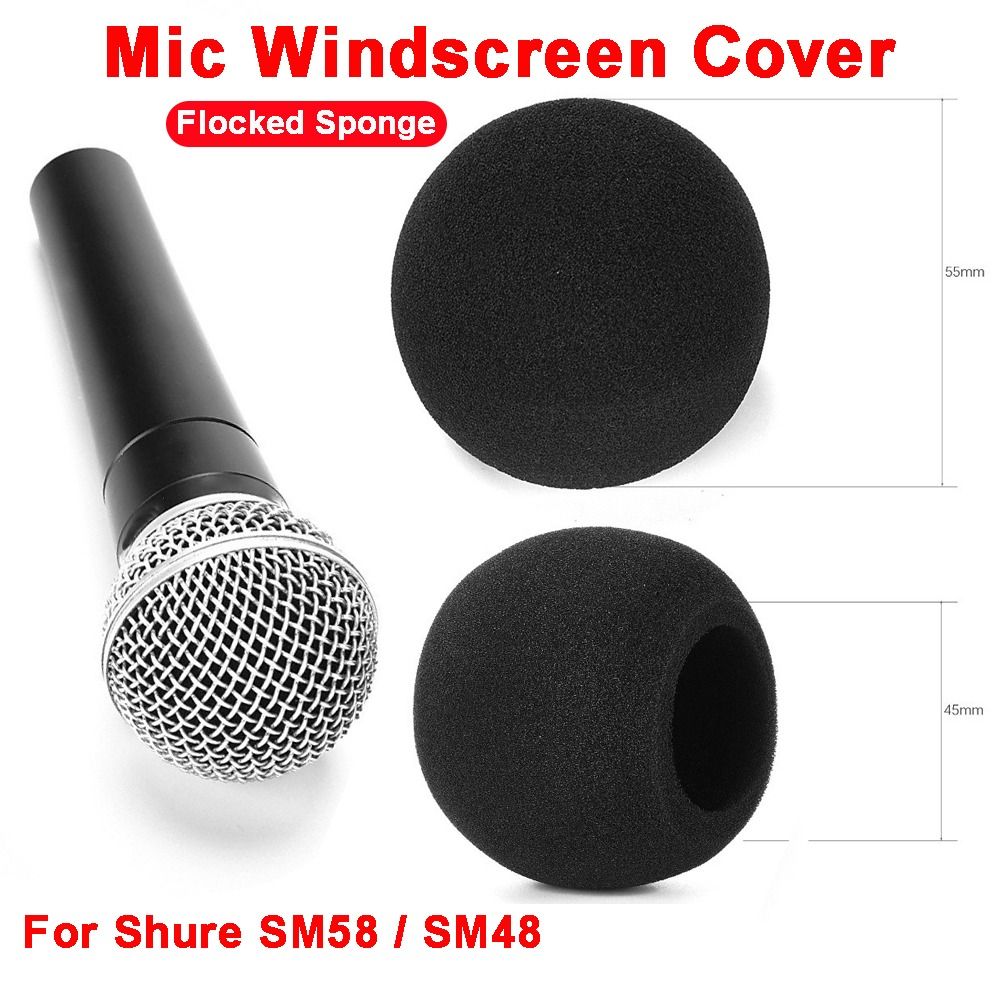 Shure Mic Mv7 - Couverture de remplacement pour microphone, éponge