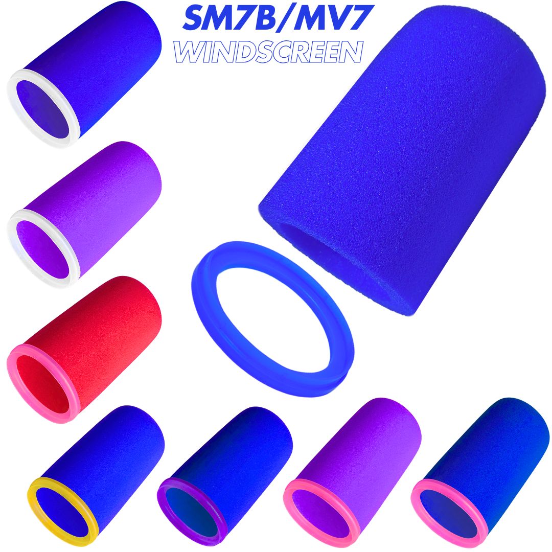 Shure Mic Mv7 - SM7dB – mousse haute densité pour