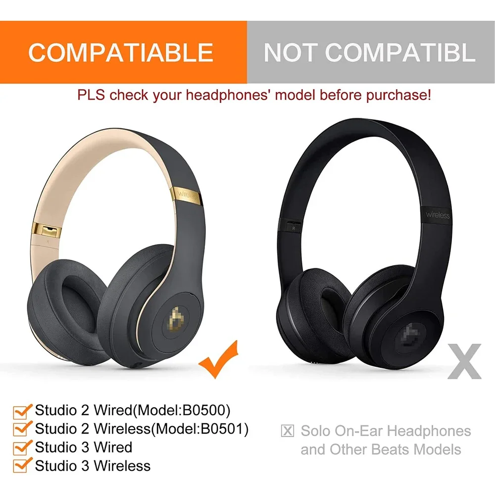 Beats Headphone Solo 4 - Coussinets d'oreille de remplacement en Gel