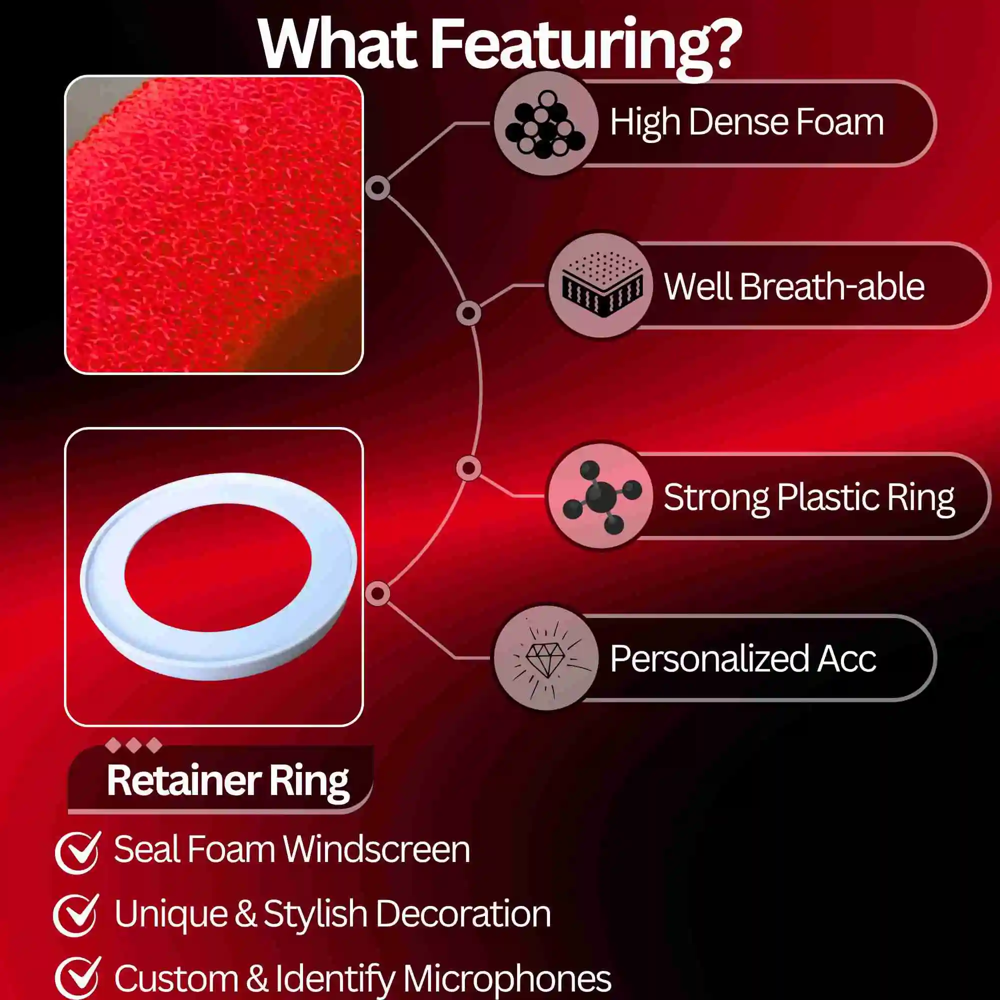 Filtre anti-pop en mousse de r - Shure Mic Mv7 avis et prix