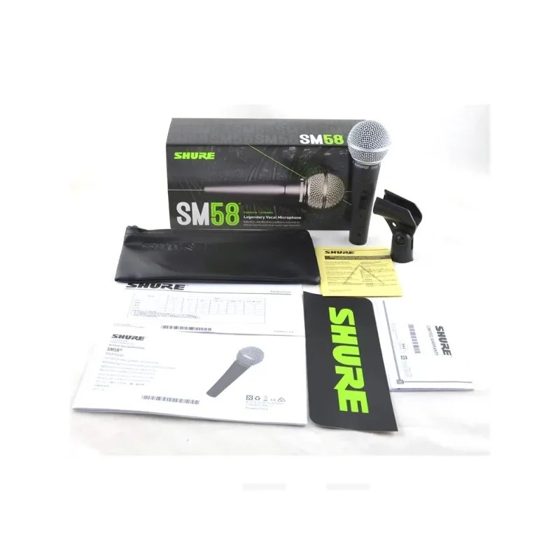 Microphone dynamique cardioïde - Shure Mic Sm58 avis et prix