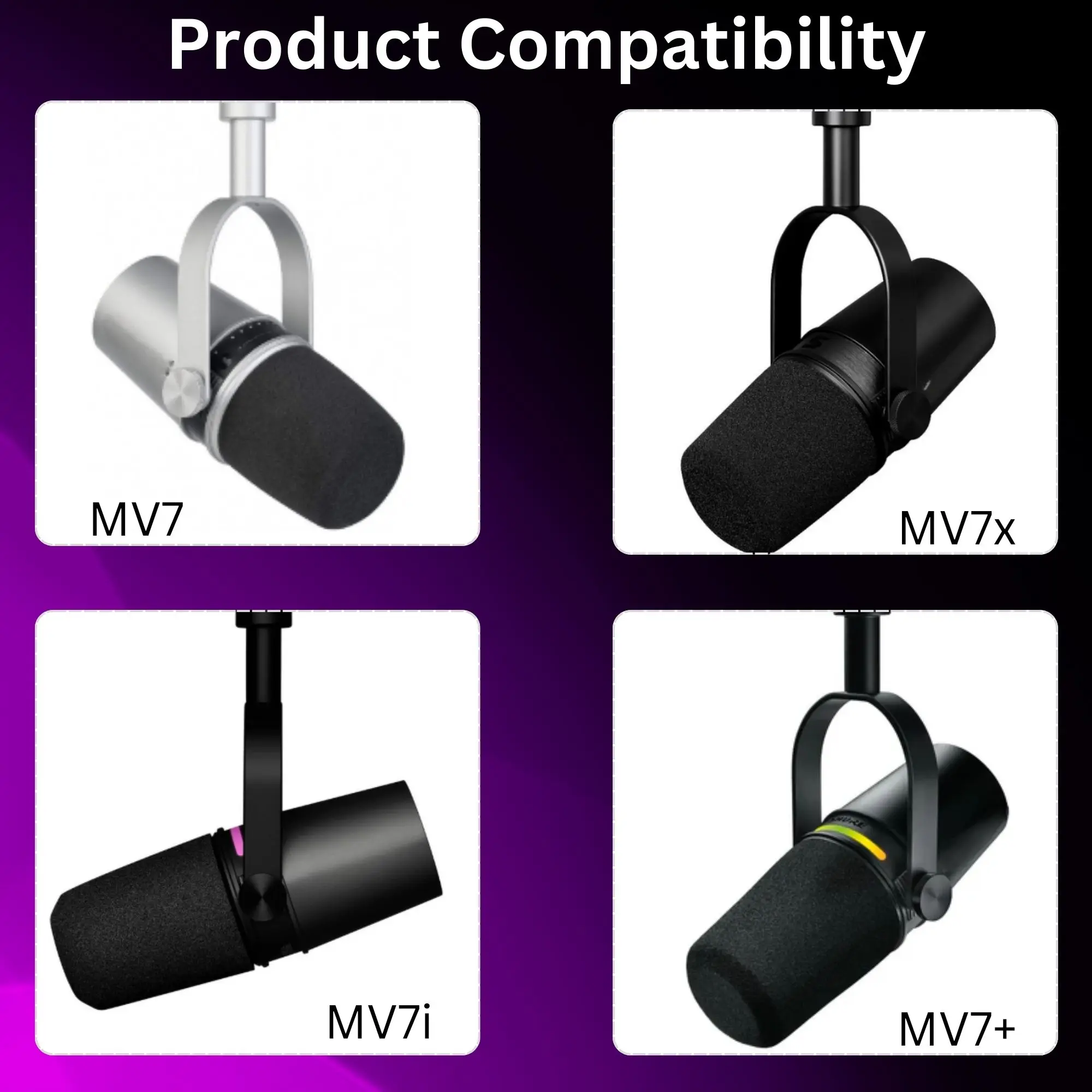 Mousse anti-vent pour micropho - Shure Mic Mv7 avis et prix