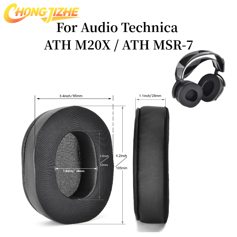 Oreillettes de remplacement en - Audio Technica Headphone Ath-M20X avis et prix