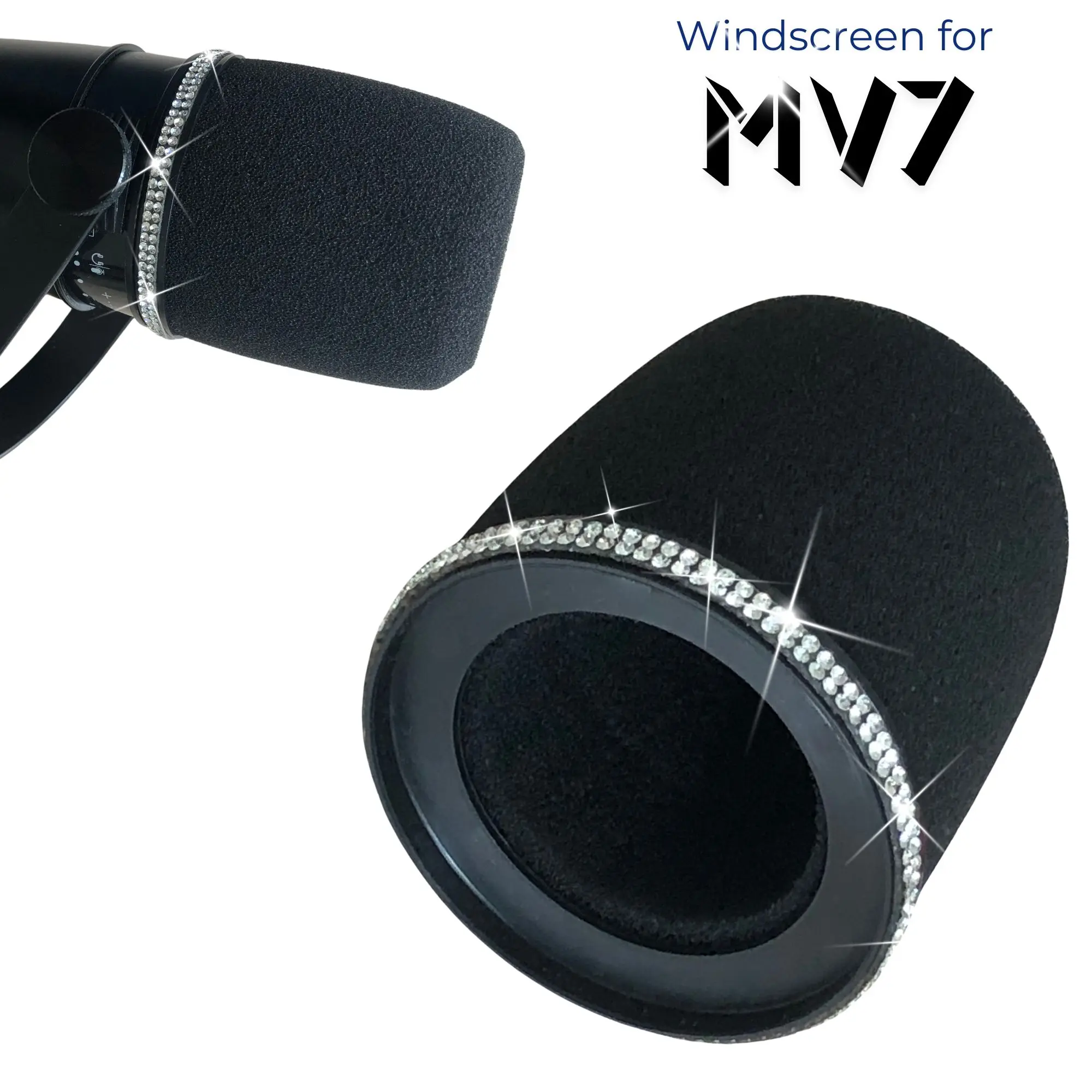Filtre anti-Pop en mousse MV7  - Shure Mic Mv7 avis et prix