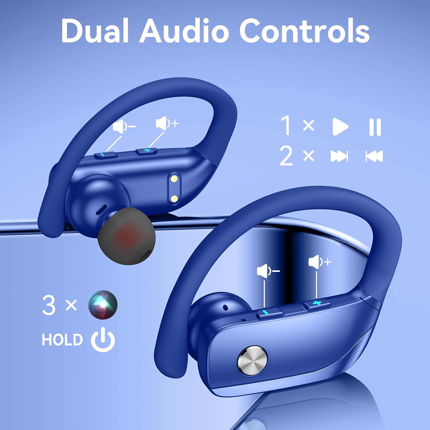Écouteurs sans fil avec 80h d' - Sports Earphone Hook avis et prix